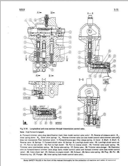 Fiatallis 8, 8-B Crawler Dozer Repair Service Manual - Image 4