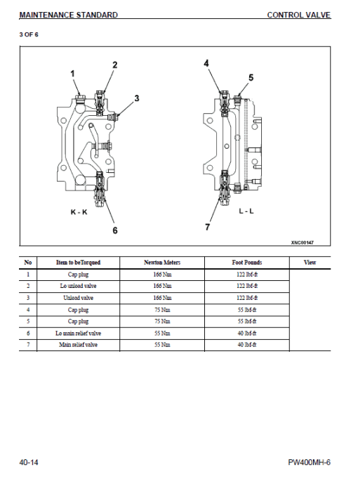 Komatsu PW400MH-6 Excavator Service Manual - Image 4