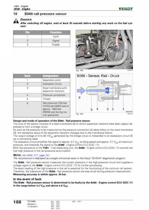 Fendt 924, 927, 930, 933, 936 Vario Stage 3B Tier 4i Tractor Service Manual - Image 4