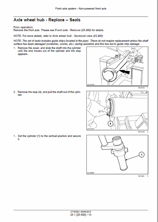 Case PT240 Line Roller Service Manual - Image 4