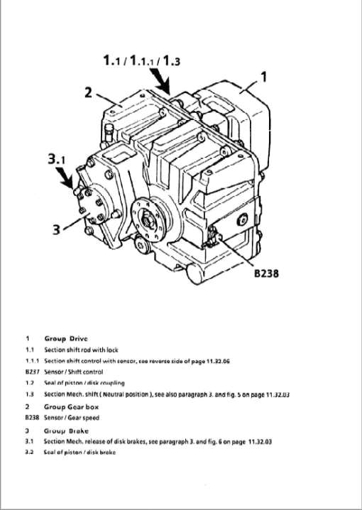 Liebherr A308, A310, A312, A316, R308, R310, R312 Excavator Service Manual - Image 4