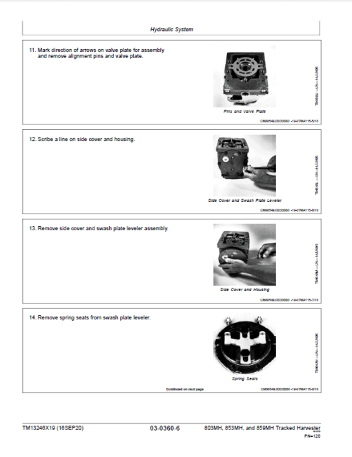 John Deere 803MH, 853MH, 859MH Harvester Closed-Loop Repair Manual (S.N C270423 - & D270423 -) - Image 4