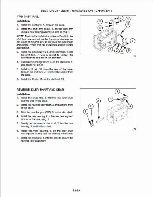 Case DX25, DX29, DX33 Tractor Service Manual - Image 5