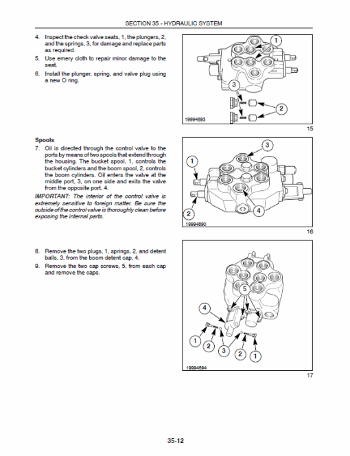 New Holland LS120, LS125 SkidSteer Service Manual - Image 4