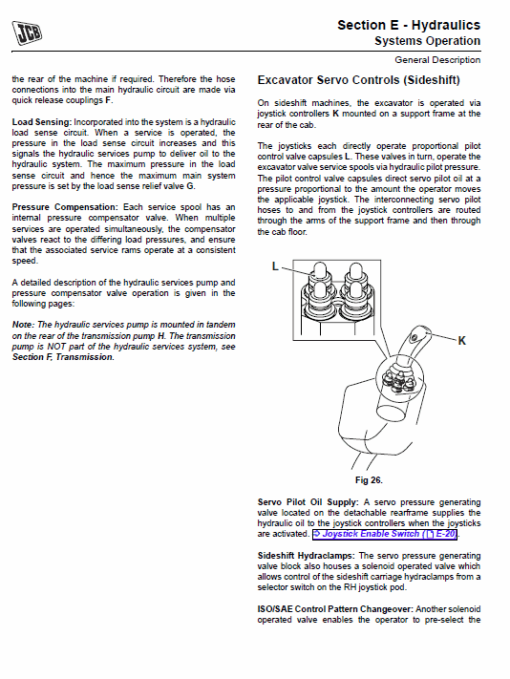 JCB Midi CX Backhoe Loader Service Manual - Image 3