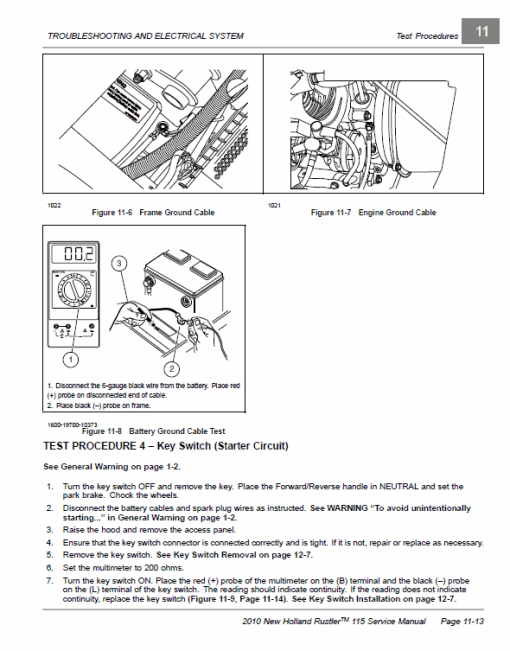 New Holland 115 Rustler Service Manual - Image 4