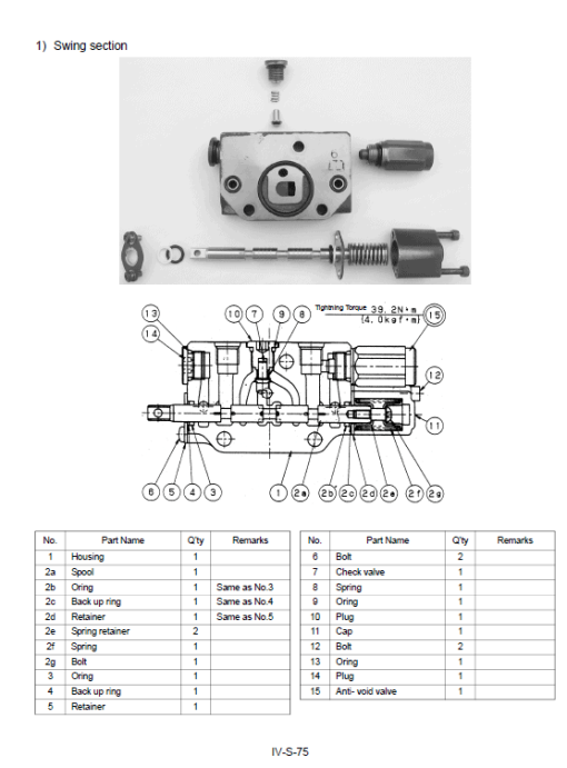 Kubota KX36-3, KX41-3S, KX41-3V Excavator Workshop Manual - Image 5