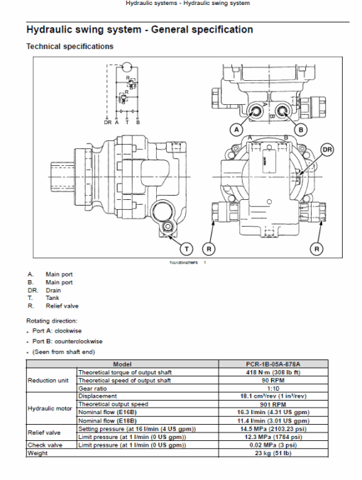 New Holland E16B, E18B Excavator Service Manual - Image 4