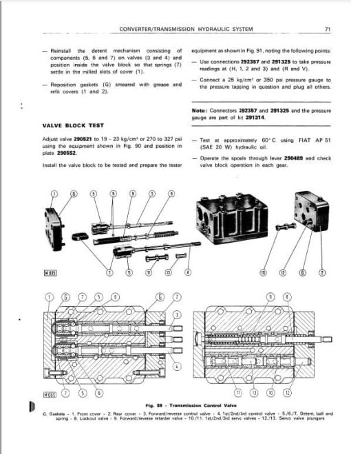 Fiatallis 20 Convert Crawler Tractor Repair Service Manual - Image 4