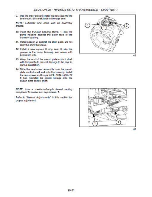 New Holland HW300, HW320 Speedrower Windrowers Service Manual - Image 4