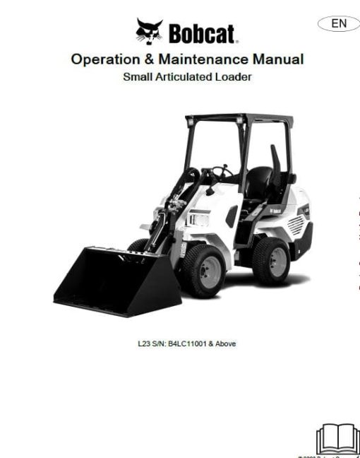 Bobcat L23 Small Articulated Loader Service Repair Manual - Image 4