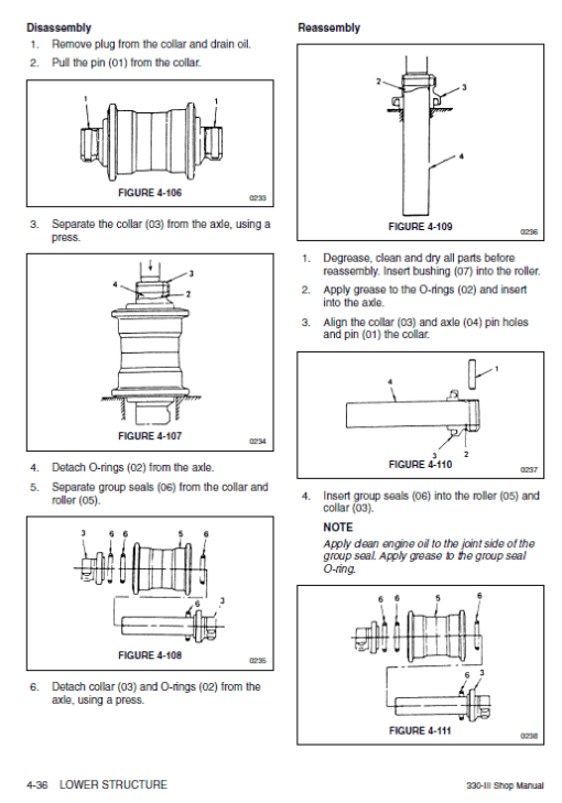 Daewoo Solar S330LC-3 Excavator Service Manual - Image 4