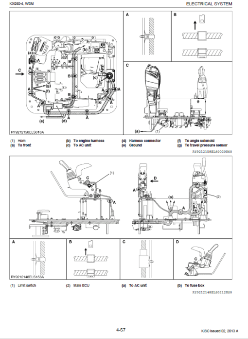 Kubota KX080-4 Excavator Workshop Service Manual - Image 4