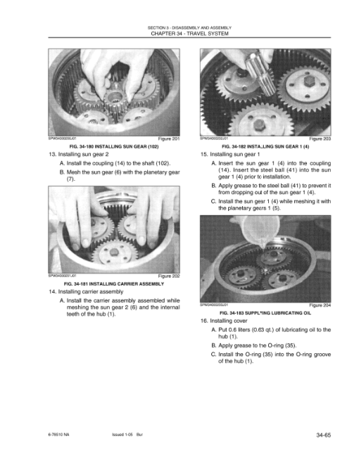 New Holland EH30.B, EH35.B Excavator Service Manual - Image 4