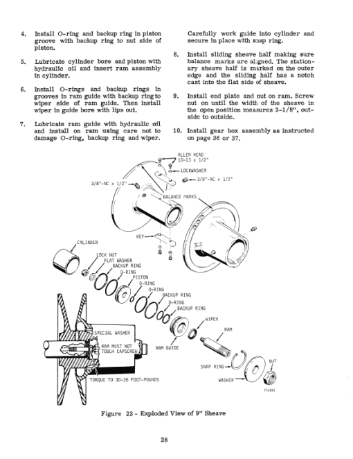 Case 1526, 1530, 1537 Uni-Loader SkidSteer Service Manual - Image 4