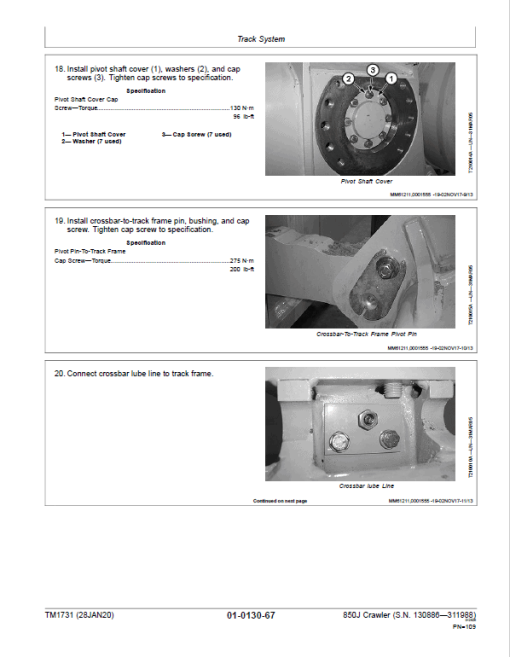 John Deere 850J Crawler Dozer Technical Manual (SN. from D130886 - D311988) - Image 5