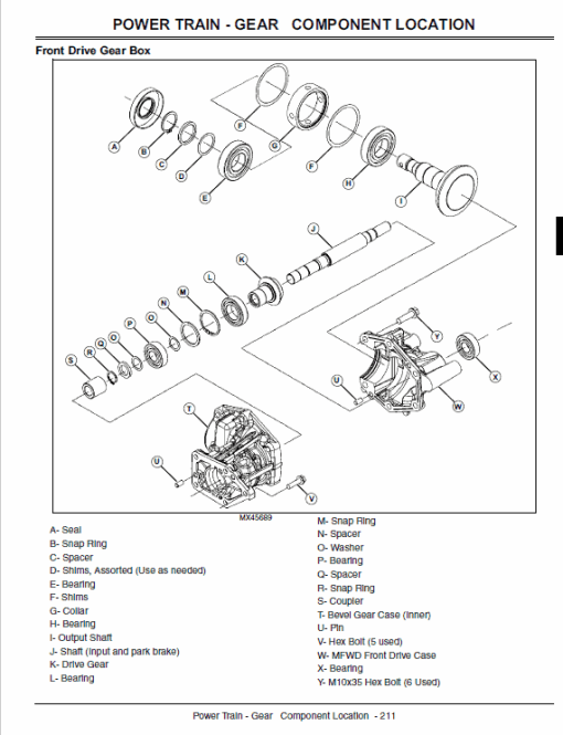 John Deere A3 M-Gator Repair Technical Manual (TM115719) - Image 5