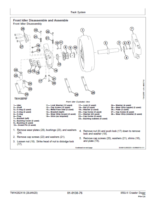 John Deere 850J-II Crawler Dozer Technical Manual (SN. from C000001) - Image 2