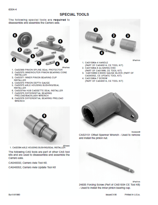 New Holland U80 Skip Loader Service Manual - Image 4