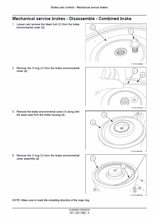 New Holland V110 Compactor Service Manual - Image 4