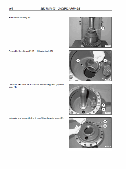 New Holland WE190, WE210, WE230 Wheel Excavator Service Manual - Image 4