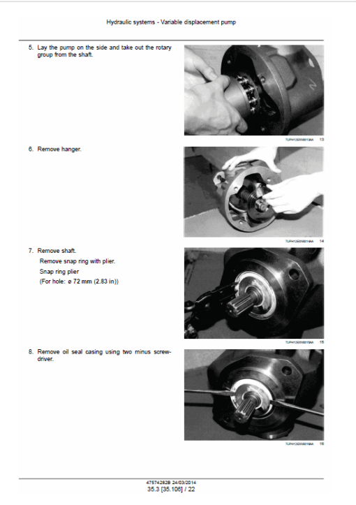 Case CX45B, CX50B, CX55B Series 2 Mini Excavator Service Manual - Image 4