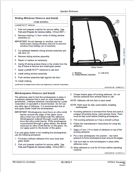 John Deere 670GLC Excavator Repair Technical Manual (S.N after F690001 - ) - Image 4