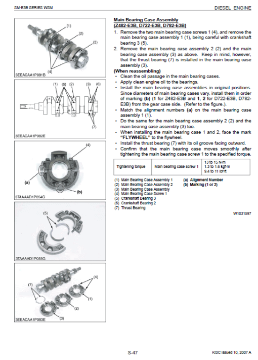 Kubota U17-3a Excavator Workshop Service Manual - Image 4