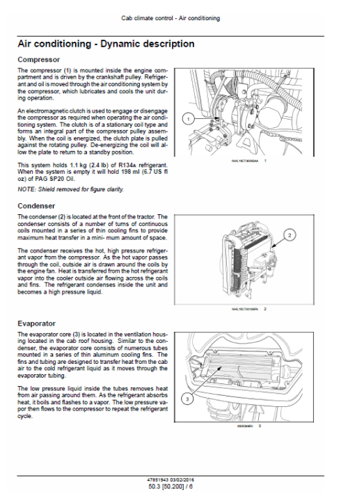 New Holland Boomer 46D CVT, 54D CVT Tractor Service Manual - Image 4