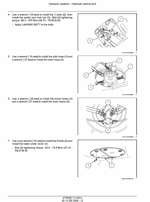 Case CX210C Crawler Excavator Service Manual - Image 5