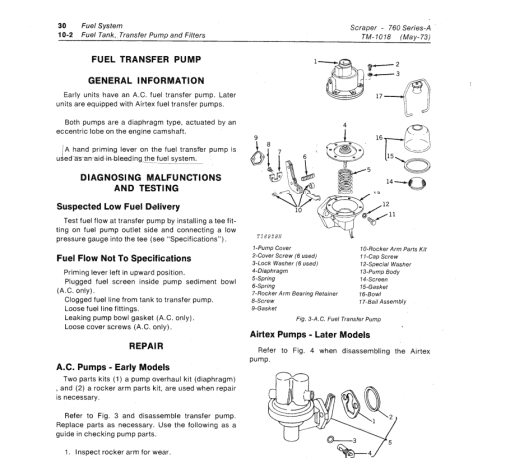 John Deere 760A Scraper Repair Technical Manual (TM1018) - Image 5