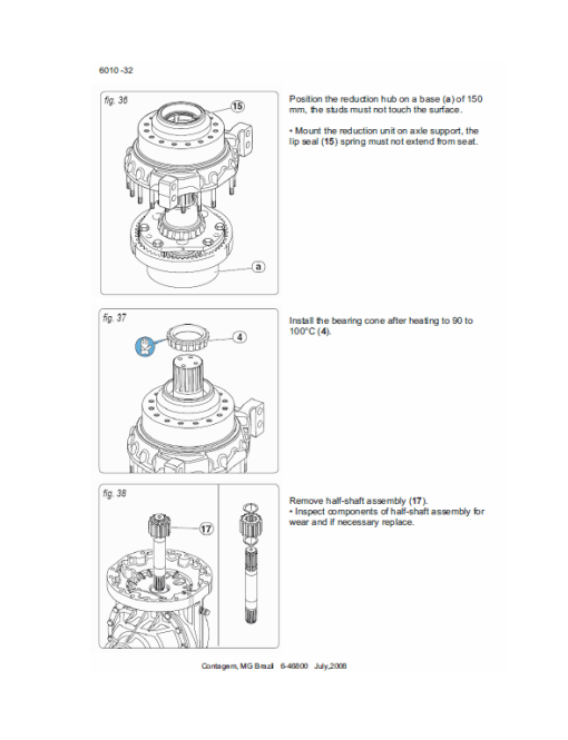 New Holland G170VP AWD, G200VP AWB Motor Grader Repair Manual - Image 4