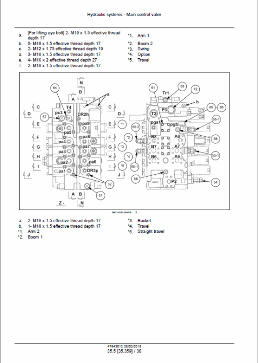 Case CX250D Crawler Excavator Service Manual - Image 2