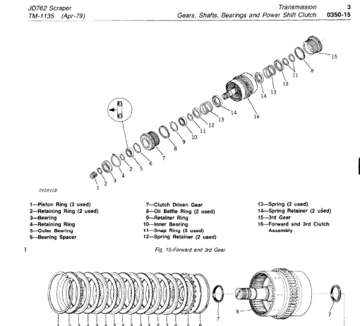 John Deere 762 Scraper Repair Technical Manual (TM1135) - Image 5