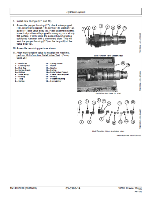 John Deere 1050K Crawler Dozer Technical Manual (SN. from D268234) - Image 4