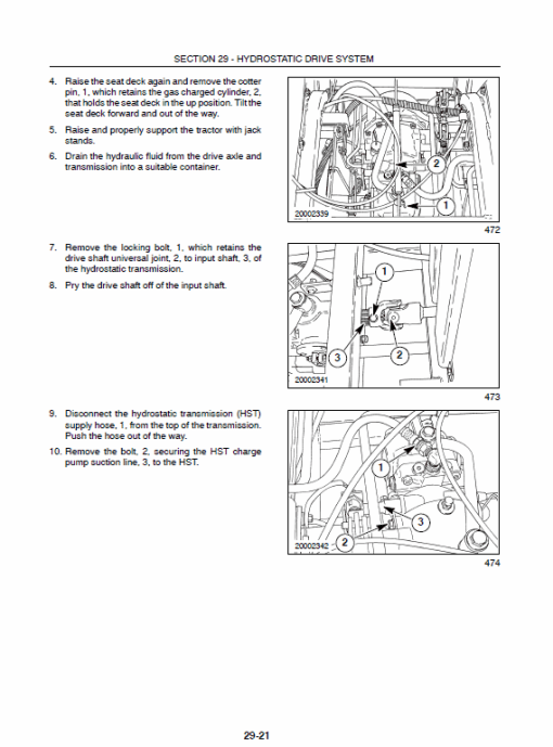 New Holland MC22, MC28, MC35 Mower Service Manual - Image 4