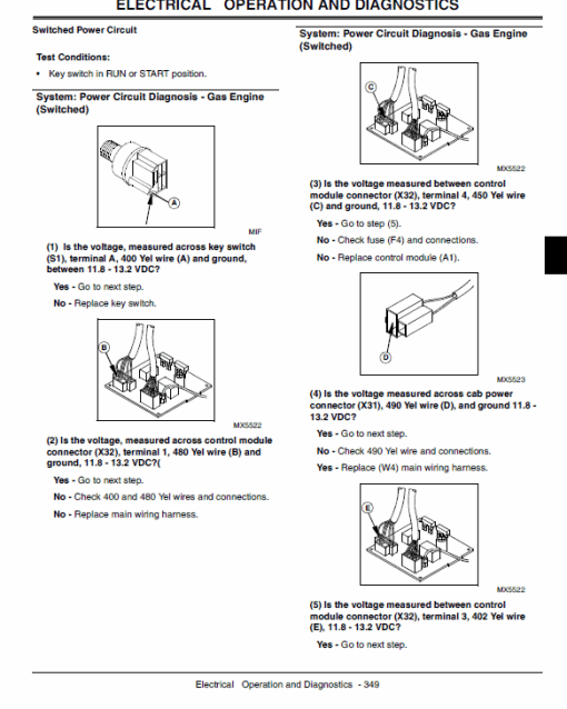 John Deere 1420, 1435, 1445, 1545, 1565 Mowers Technical Manual - Image 5