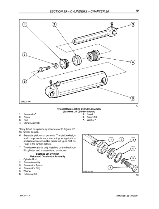 New Holland LB90, LB110 Backhoe Loaders Service Manual - Image 4