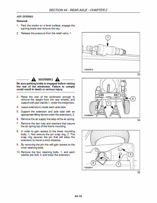 New Holland H8040 Self-Propelled Windrowers Service Manual - Image 5