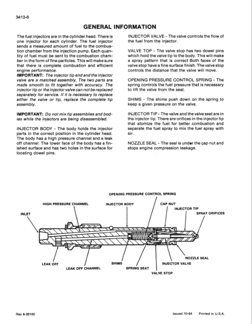 Case 880D Excavator Service Manual - Image 4