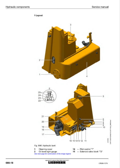 Liebherr LR 636 Crawler Dozer Repair Service Manual - Image 4