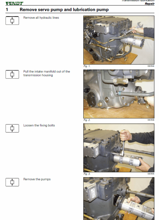 JCB AGCO OEM Transmission ML180 T702 Manual - Image 3