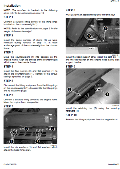 Case CX180 Excavator Service Manual - Image 4