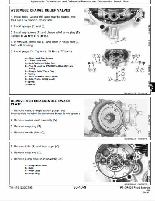 John Deere F510, F525 Front Mowers Technical Manual (TM1475) - Image 5