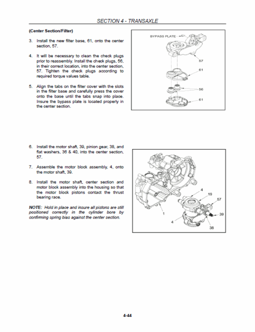 New Holland MZ14H, MZ16H, MZ18H Mower Tractor Service Manual - Image 4