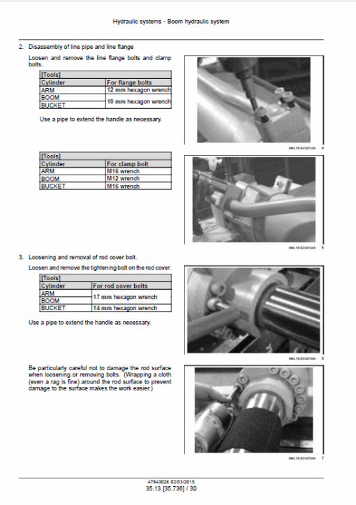 Case CX350D, CX370D Excavator Service Manual - Image 5