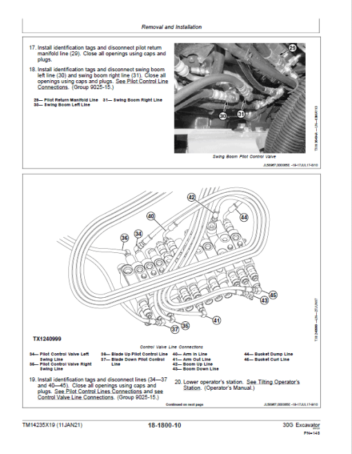 John Deere 30G Excavator Repair Technical Manual (SN. K265001-) - Image 4