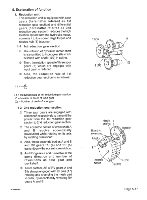 Kobelco SR70, SR115, SR135, SR200, SR235 Excavator Service Manual - Image 3