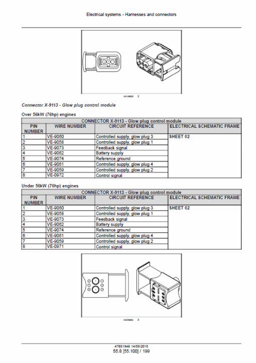 Case SR210, SR240, SV280 SkidSteer Service Manual (Tier 4B) - Image 4