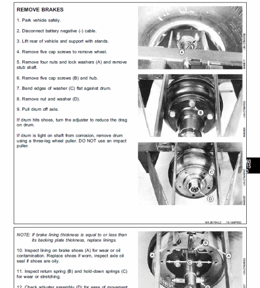 John Deere 1800 Utility Vehicle Repair Technical Manual (TM1527) - Image 5